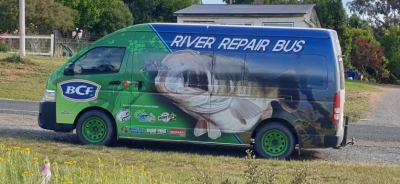OzFish Unlimited's River Repair Bus comes to Dalton